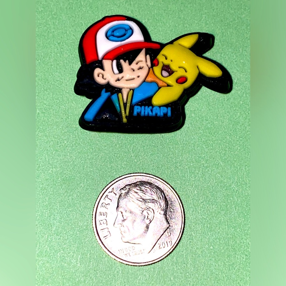 (10 for $15) Pokémon Pokemon Pikachu & Ash Crocs Shoe Charms